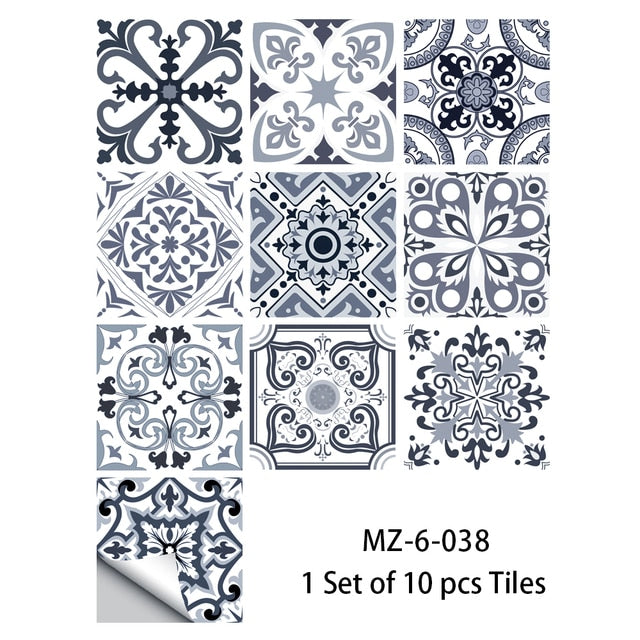 SerenityTiles: Zen-inspired Mandala Wall Decals