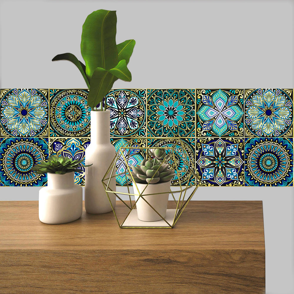 SerenityTiles: Zen-inspired Mandala Wall Decals